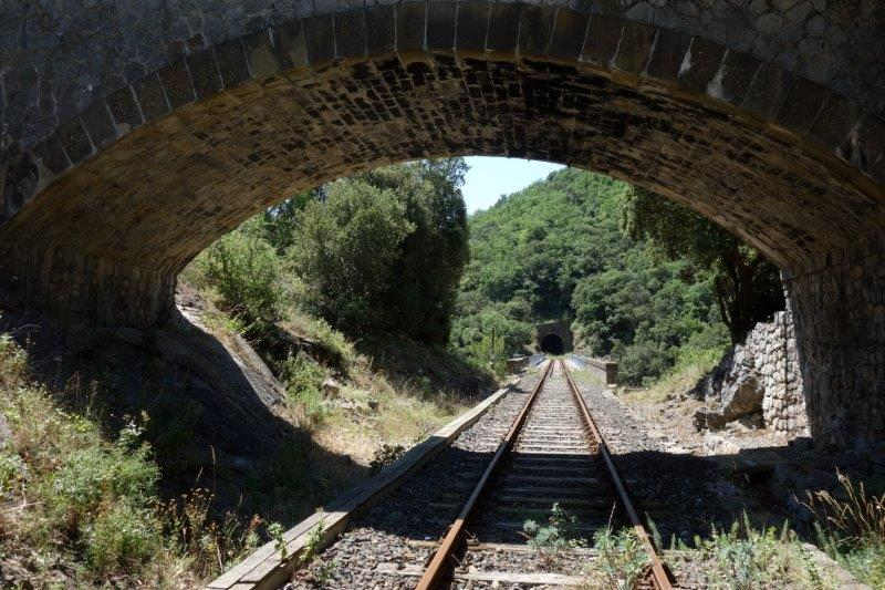 Agrandir l'image De la halte de Massia à la gare d'Alet-les-Bains