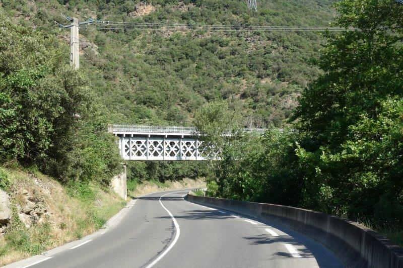 Agrandir l'image De la halte de Massia à la gare d'Alet-les-Bains