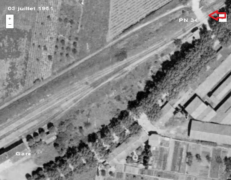 Agrandir l'image Emprise de la gare de Couiza-Montazels