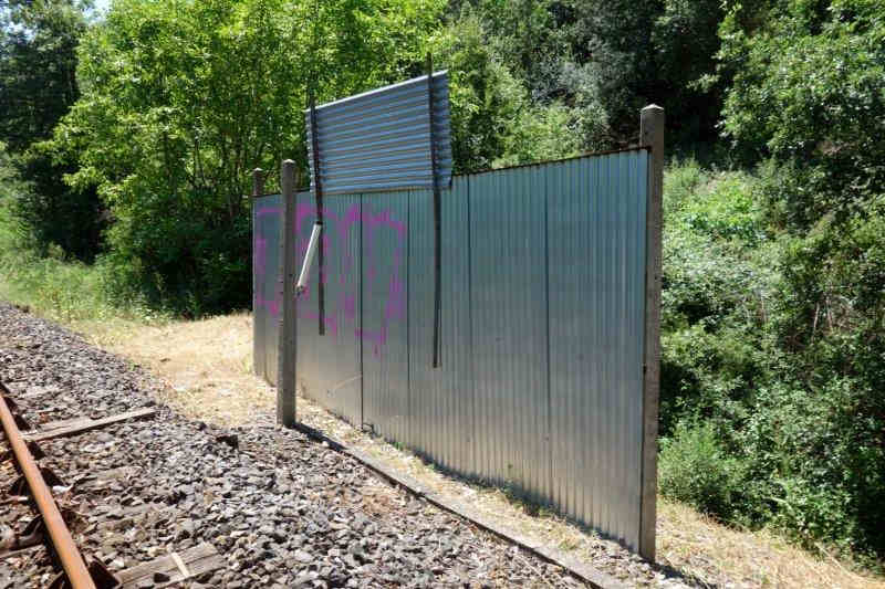 Agrandir l'image De la halte de Massia à la gare d'Alet-les-Bains