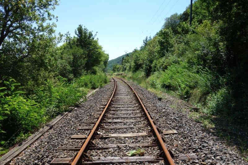 Agrandir l'image De la halte de Massia à la gare d'Alet-les-Bains