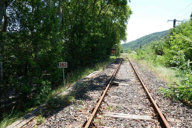 Agrandir l'image De la halte de Massia à la gare d'Alet-les-Bains