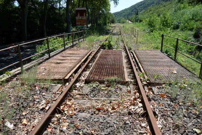 Agrandir l'image De la halte de Massia à la gare d'Alet-les-Bains