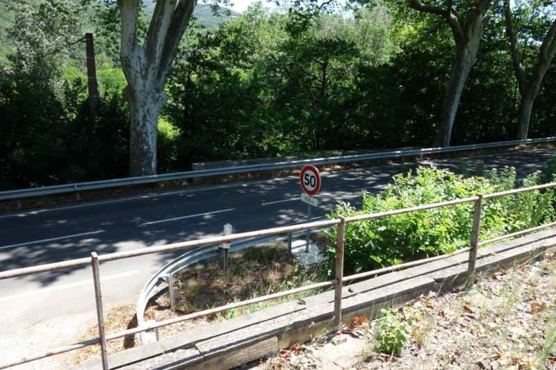 Agrandir l'image De la halte de Massia à la gare d'Alet-les-Bains