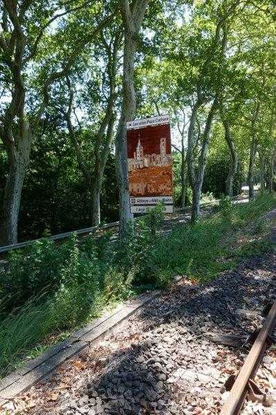 Agrandir l'image De la halte de Massia à la gare d'Alet-les-Bains