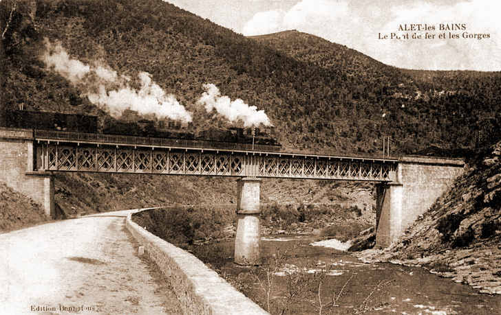 Agrandir l'image Pont du chemin de fer d'Alet-les-Bains