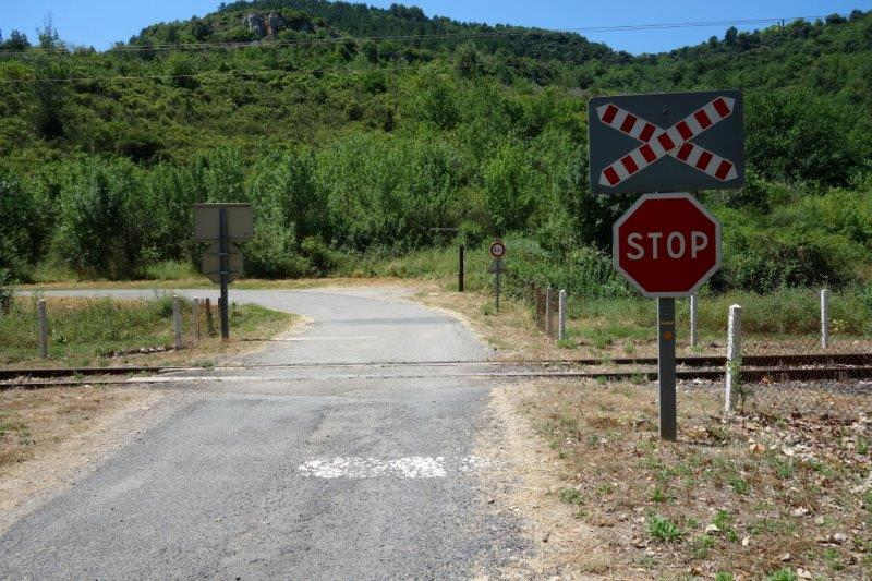 Agrandir l'image De la halte de Massia à la gare d'Alet-les-Bains