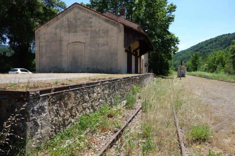 Agrandir l'image Halle à marchandises en gare d'Alet-les-Bains