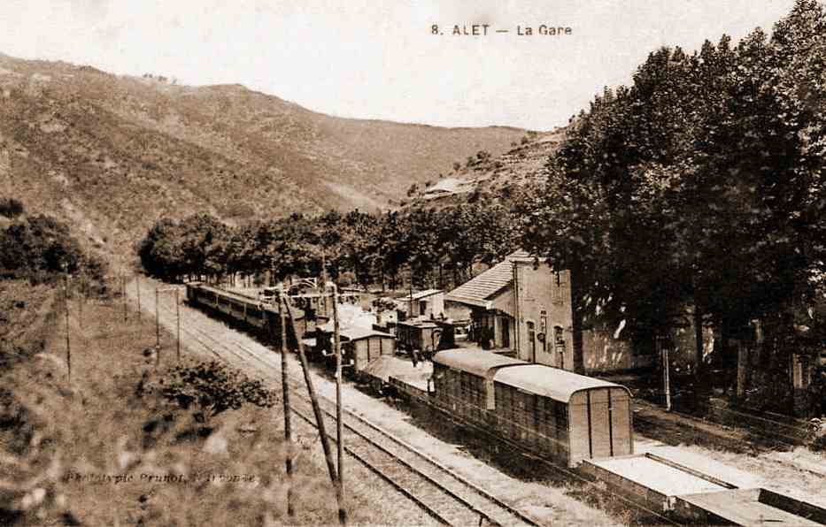 Agrandir l'image Emprise de la gare d'Alet-les-Bains
