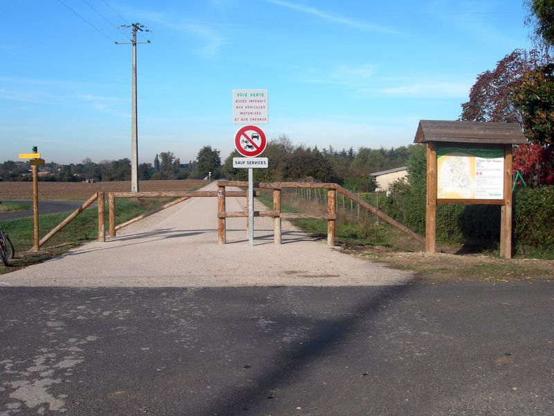 Agrandir l'image De la gare de Bessières à la gare de La Magdelaine
