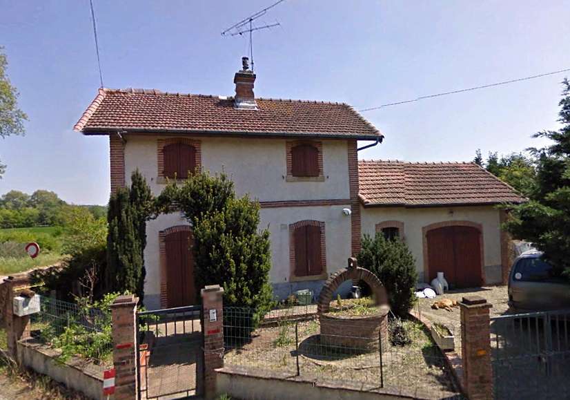 Agrandir l'image Maisonnette du PN 33 entre Bessières et La Magdelaine