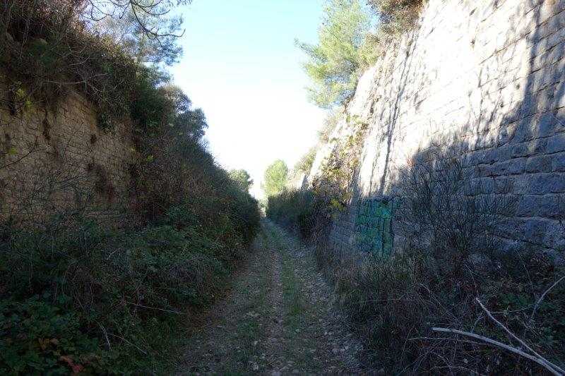 Agrandir l'image De la gare de Villeveyrac à la gare de Saint-Pargoire