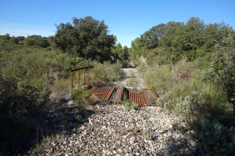 Agrandir l'image De la gare de Villeveyrac à la gare de Saint-Pargoire
