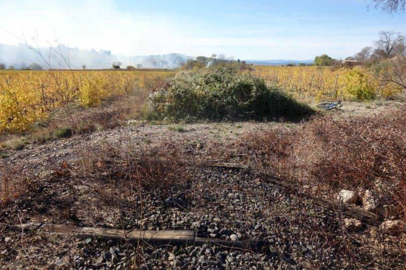 Agrandir l'image De la gare de Villeveyrac à la gare de Saint-Pargoire