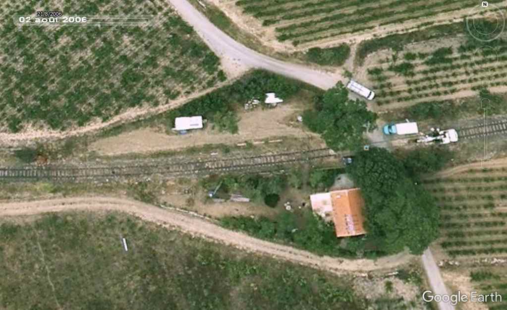 Agrandir l'image De la gare de Villeveyrac à la gare de Saint-Pargoire