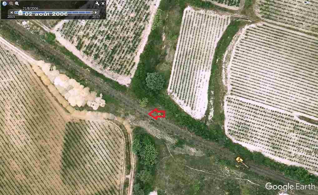 Agrandir l'image De la gare de Villeveyrac à la gare de Saint-Pargoire
