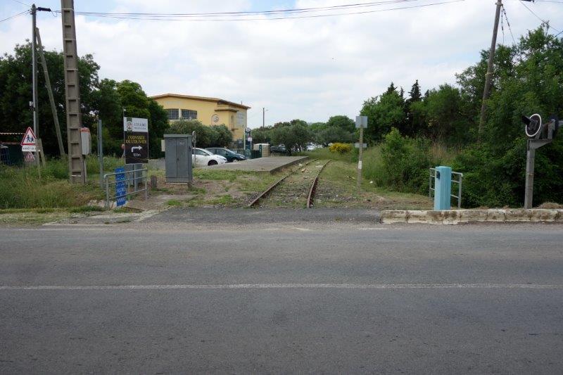 Agrandir l'image De la halte de Cabezac à la gare de Bize