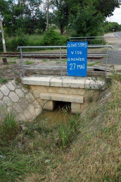 Agrandir l'image De la halte de Cabezac à la gare de Bize