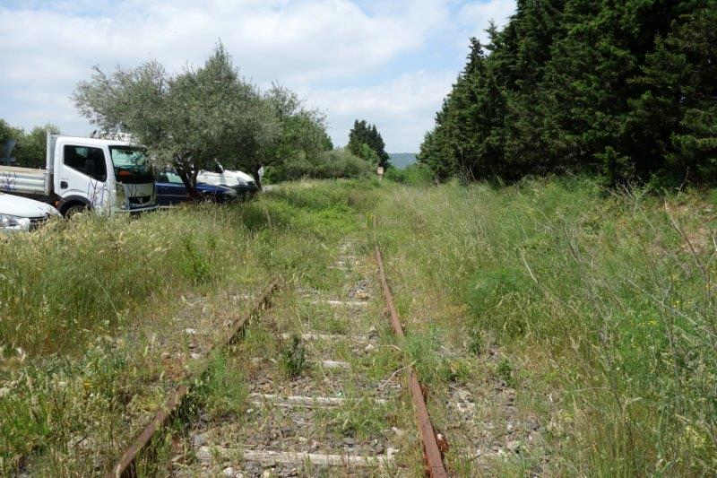Agrandir l'image De la halte de Cabezac à la gare de Bize