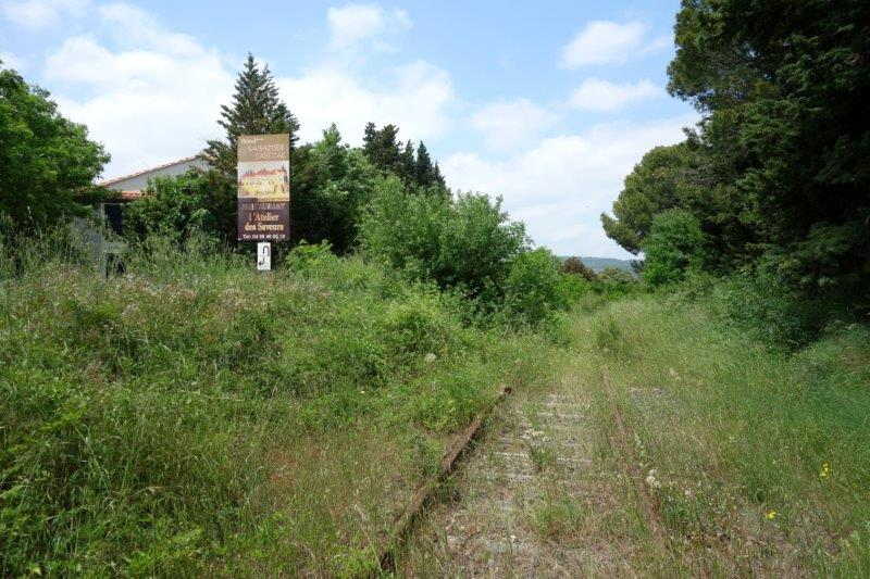 Agrandir l'image De la halte de Cabezac à la gare de Bize