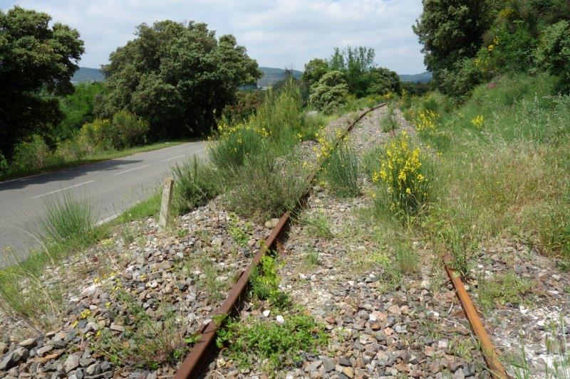 Agrandir l'image De la halte de Cabezac à la gare de Bize