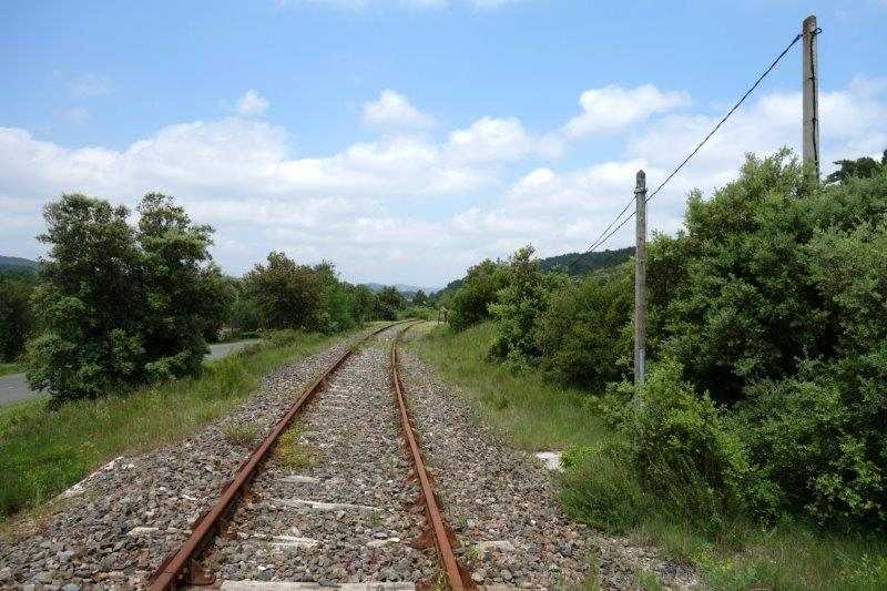 Agrandir l'image De la halte de Cabezac à la gare de Bize