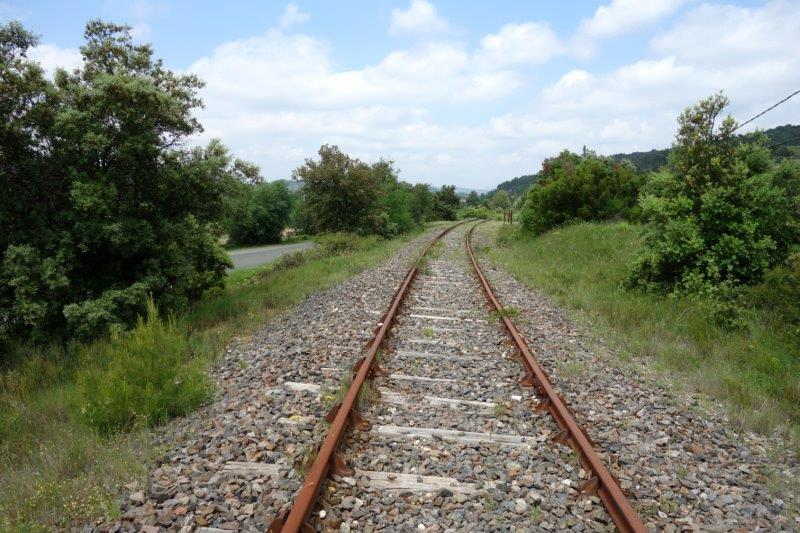 Agrandir l'image De la halte de Cabezac à la gare de Bize