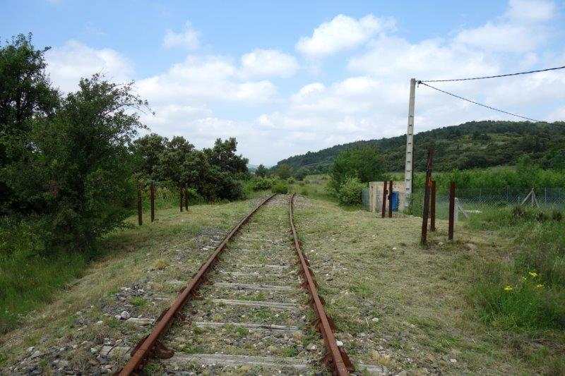 Agrandir l'image De la halte de Cabezac à la gare de Bize