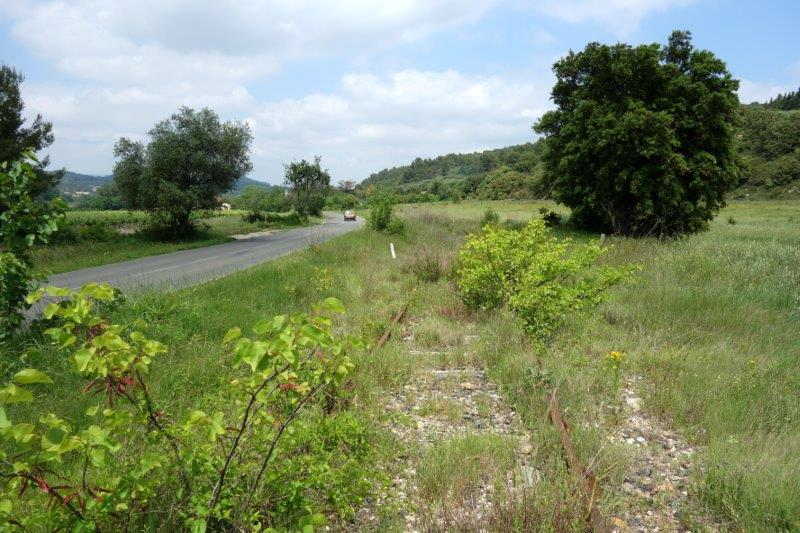Agrandir l'image De la halte de Cabezac à la gare de Bize
