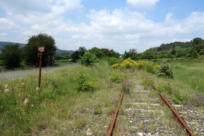 Agrandir l'image De la halte de Cabezac à la gare de Bize