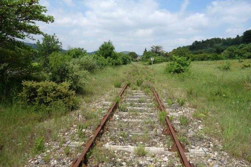 Agrandir l'image De la halte de Cabezac à la gare de Bize