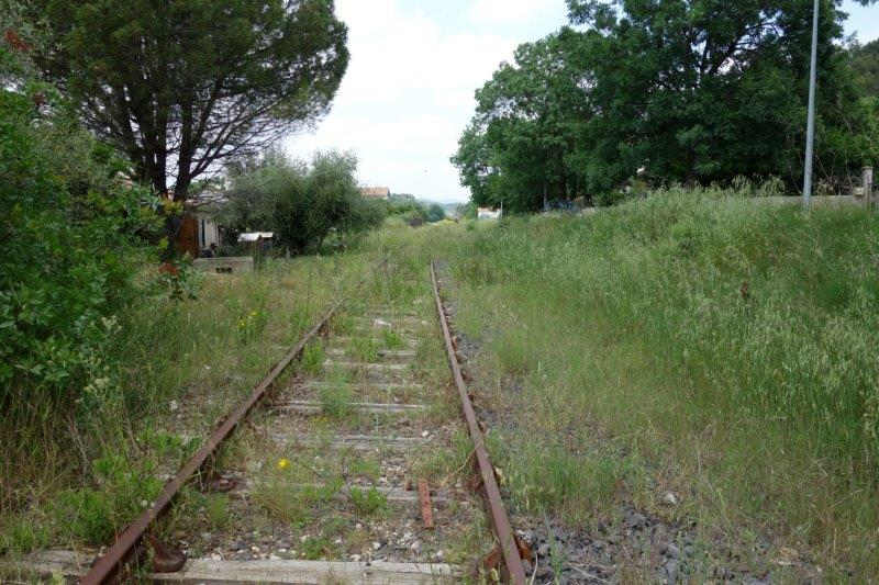 Agrandir l'image De la halte de Cabezac à la gare de Bize