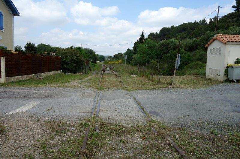 Agrandir l'image De la halte de Cabezac à la gare de Bize