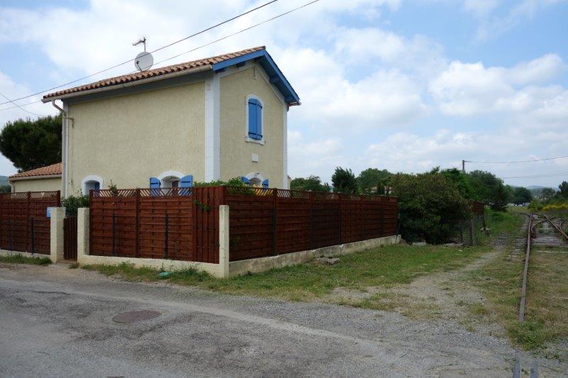 Agrandir l'image De la halte de Cabezac à la gare de Bize