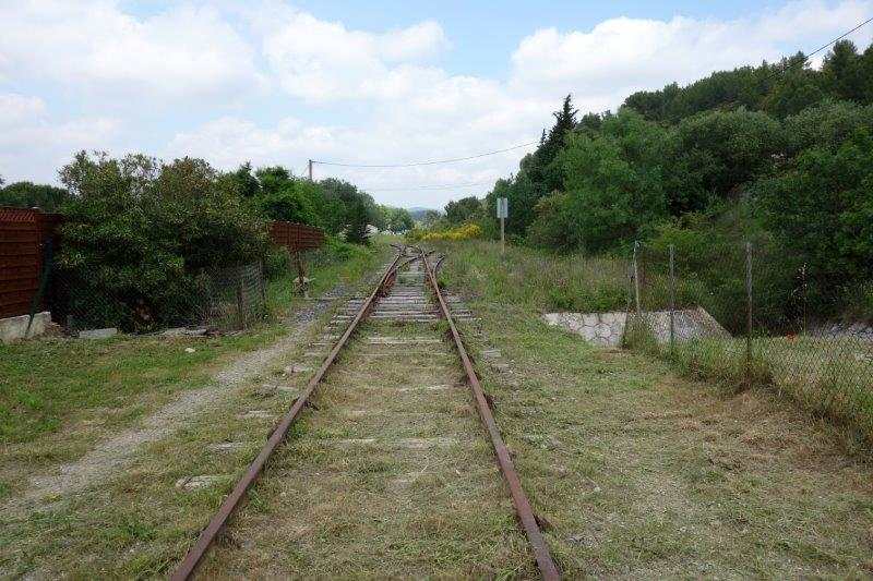 Agrandir l'image De la halte de Cabezac à la gare de Bize