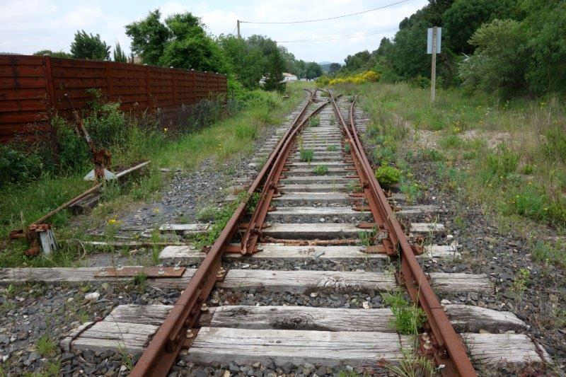 Agrandir l'image De la halte de Cabezac à la gare de Bize
