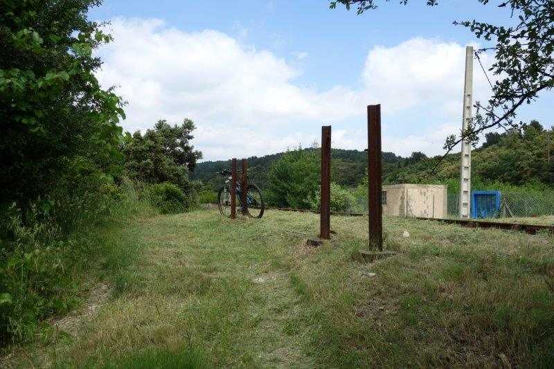 Agrandir l'image De la halte de Cabezac à la gare de Bize