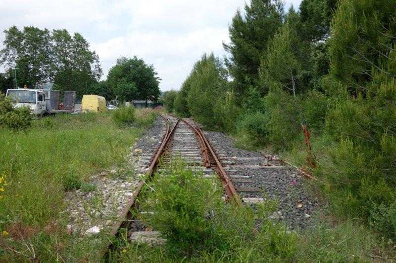 Agrandir l'image emprise de la gare de Bize