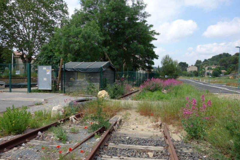 Agrandir l'image emprise de la gare de Bize
