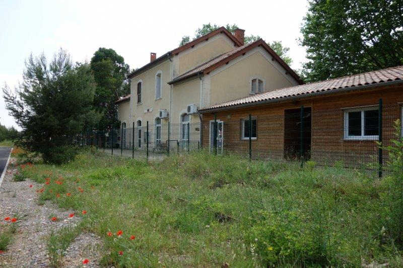 Agrandir l'image Gare de Bize - école occitane
