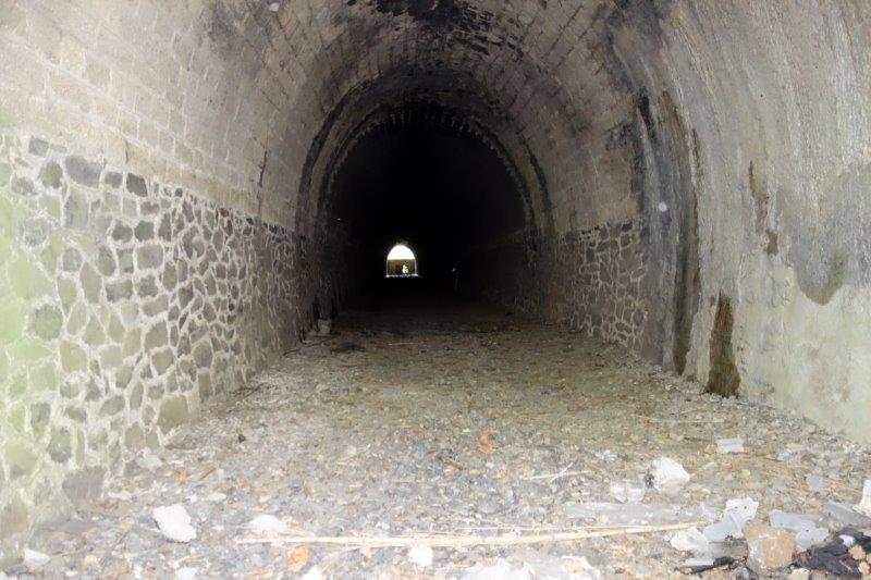 Agrandir l'image De la halte de Nizas-Bourg à la gare de Caux
