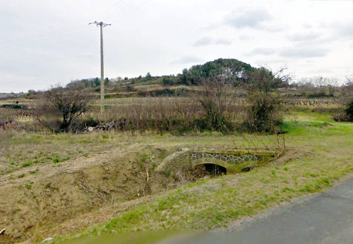 Agrandir l'image De la gare de Nizas-Fontès à la halte de Nizas-Bourg