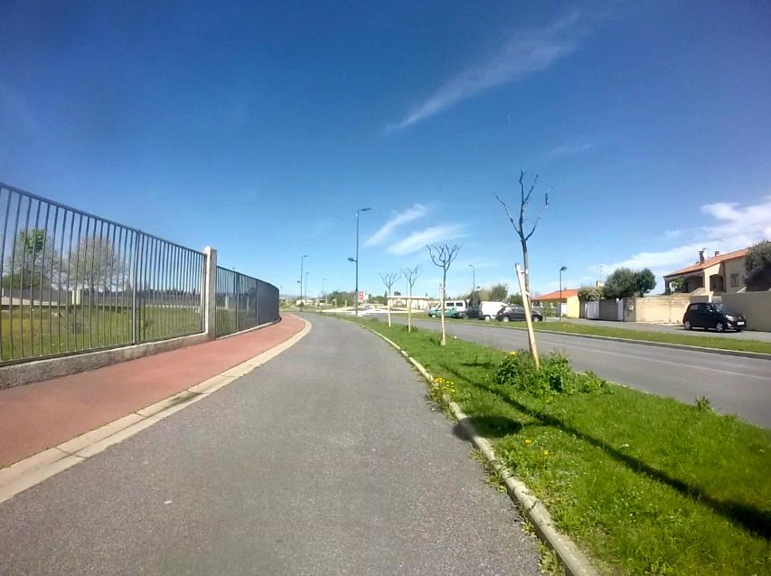 Agrandir l'image De la gare de Bompas à la gare de Pia