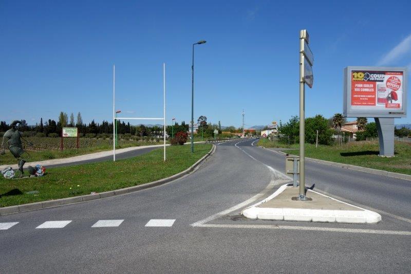 Agrandir l'image De la gare de Bompas à la gare de Pia