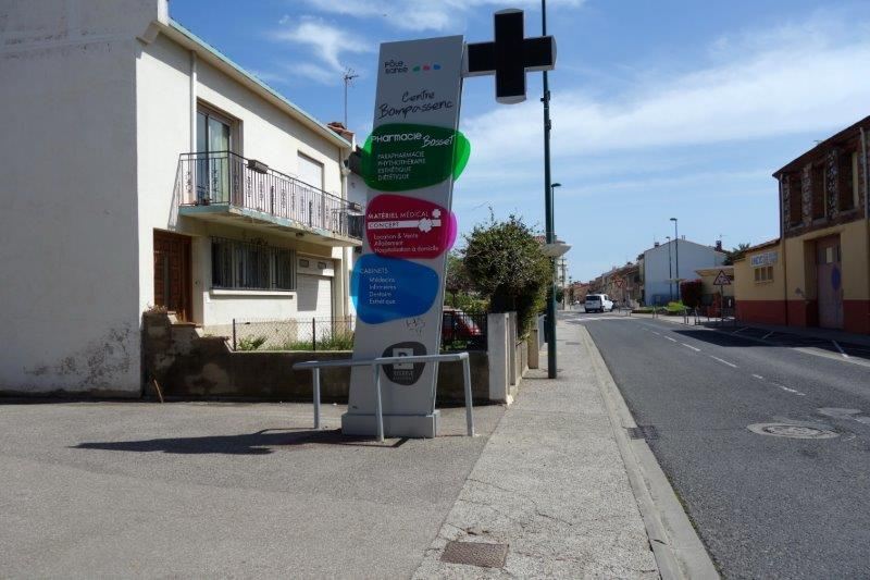 Agrandir l'image De la gare de Perpignan-Vernet à la gare de Bompas