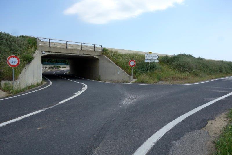 Agrandir l'image De la gare de Claira à la gare de Saint-Hippolyte