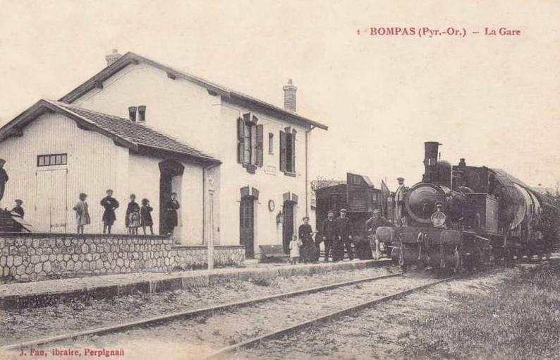 Agrandir l'image De la gare de Perpignan-Vernet à la gare de Bompas