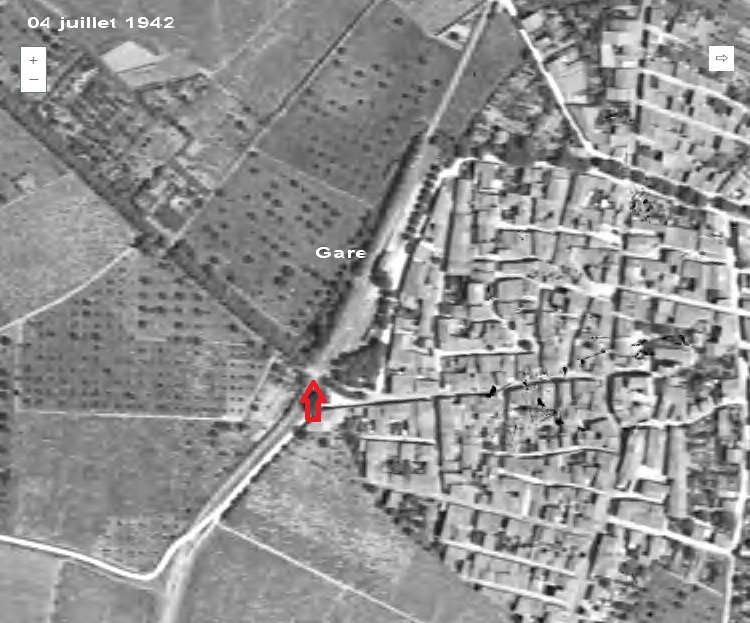Agrandir l'image De la gare de Pia à la gare de Claira