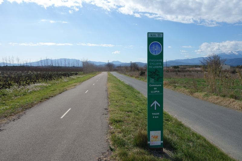De la gare de Ponteilla à la gare de Llupia-Terrats