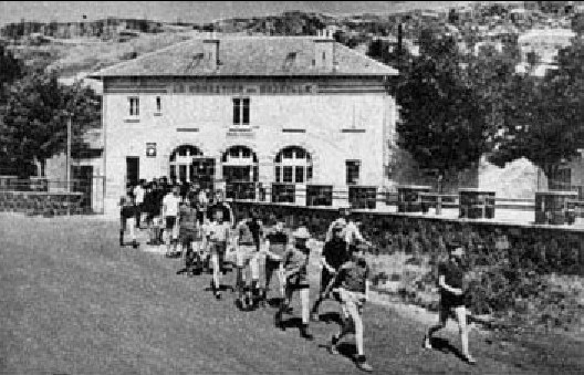 Emplacement de la gare du Monastier-sur-Gazeille